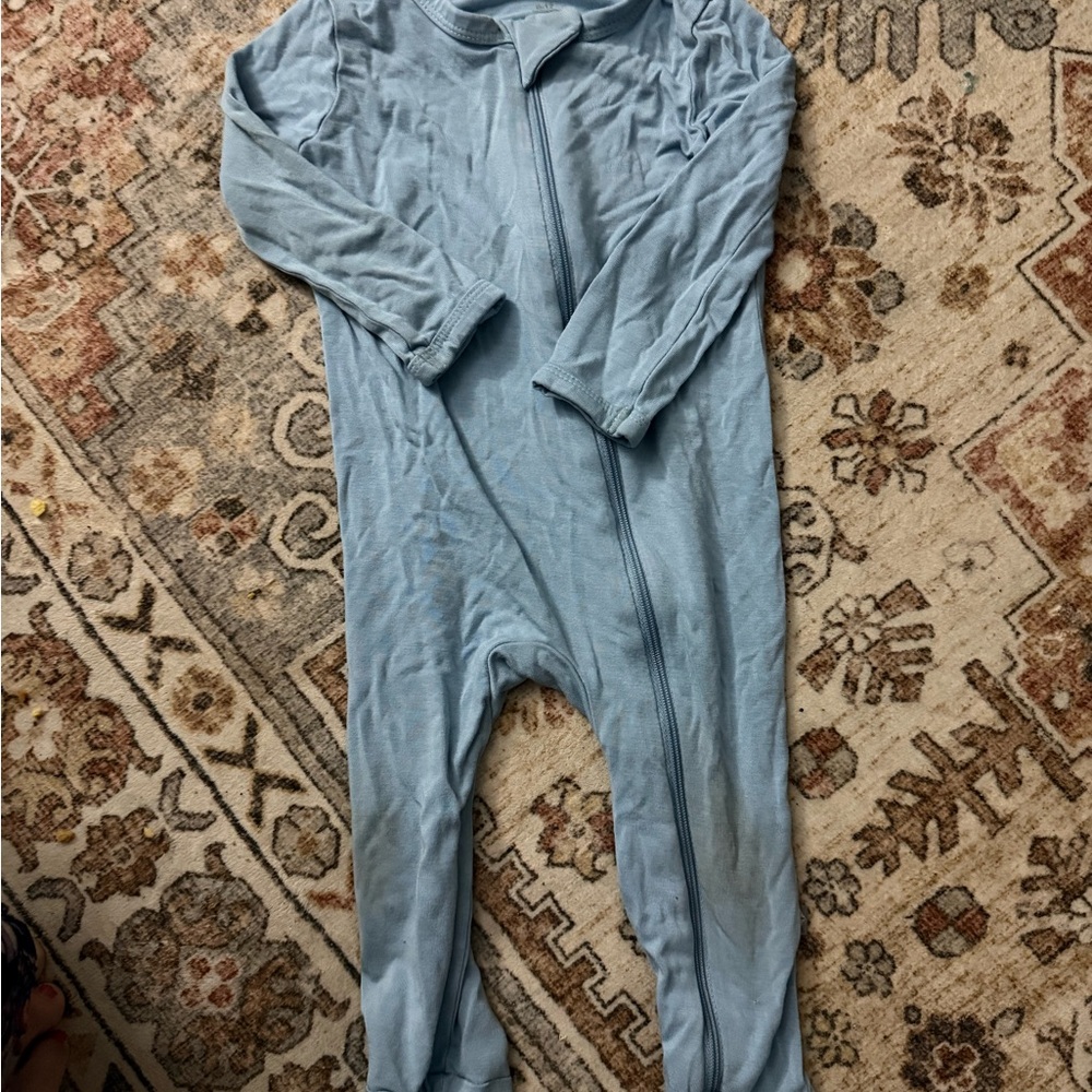 Kyte BABY Soft Blue Kids Footie One Piece